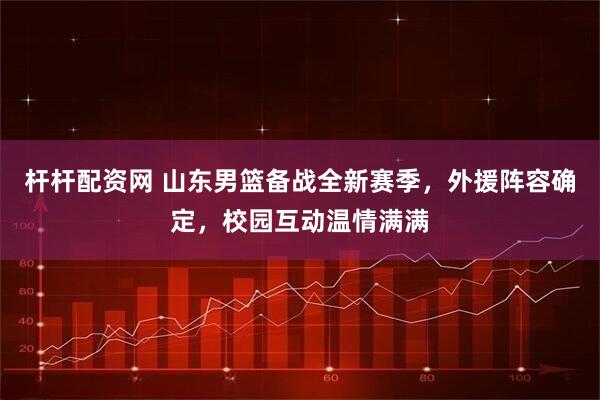 杆杆配资网 山东男篮备战全新赛季，外援阵容确定，校园互动温情满满